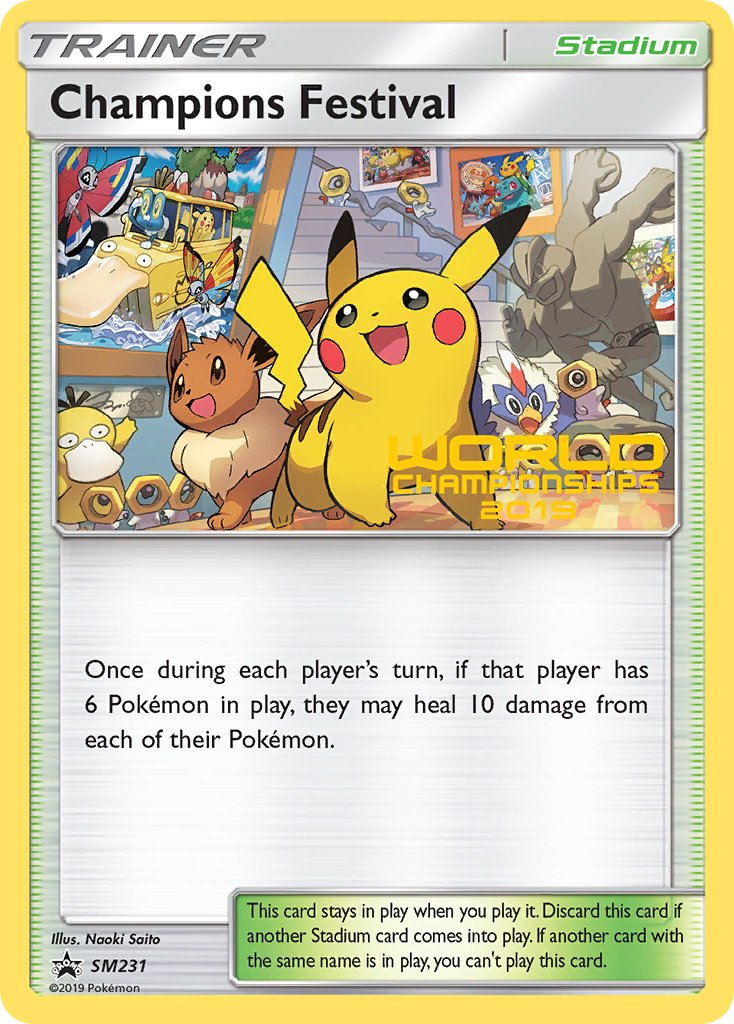 Champions Festival (SM231) (Quarter Finalist 2019) [Sun & Moon: Black Star Promos] | Good Games North