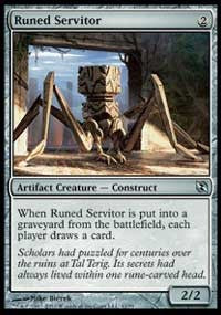 Runed Servitor [Duel Decks: Elspeth vs. Tezzeret] | Good Games North