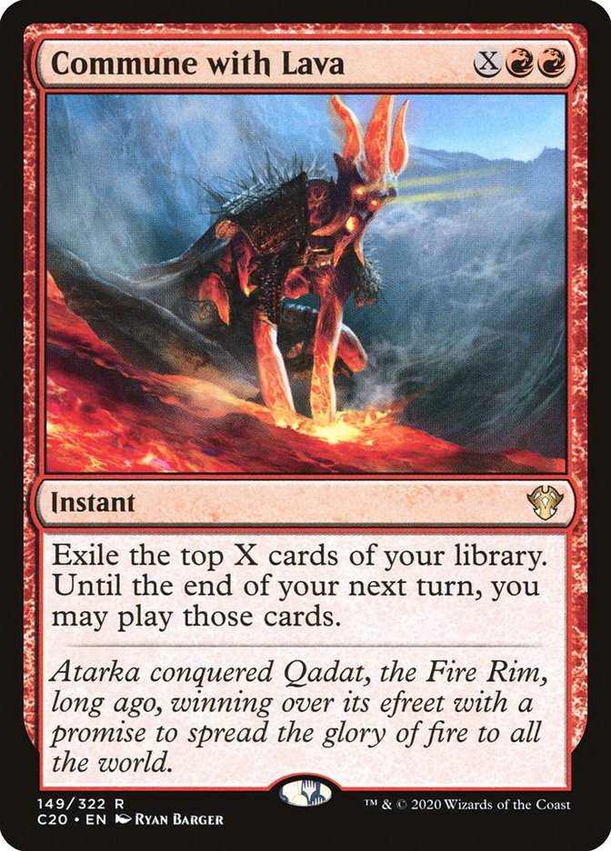 Commune with Lava [Commander 2020] | Good Games North