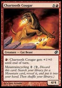 Chartooth Cougar [Duel Decks: Jace vs. Chandra] | Good Games North