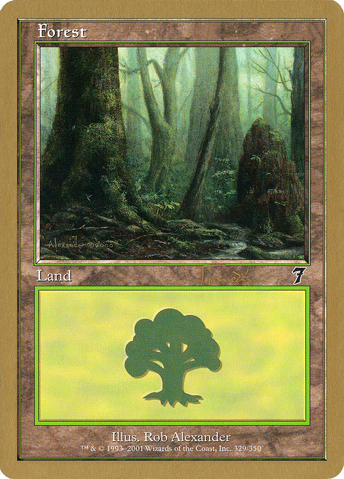 Forest (jt329) (Jan Tomcani) [World Championship Decks 2001] | Good Games North
