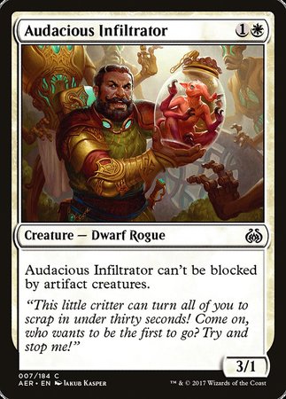 Audacious Infiltrator [Aether Revolt] | Good Games North