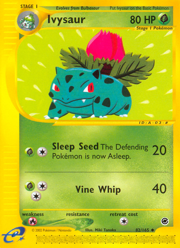 Ivysaur (82/165) [Expedition: Base Set] | Good Games North