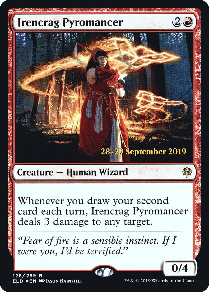 Irencrag Pyromancer  [Throne of Eldraine Prerelease Promos] | Good Games North