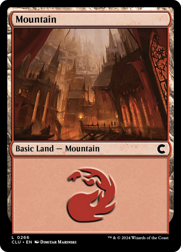 Mountain (0266) [Ravnica: Clue Edition] | Good Games North