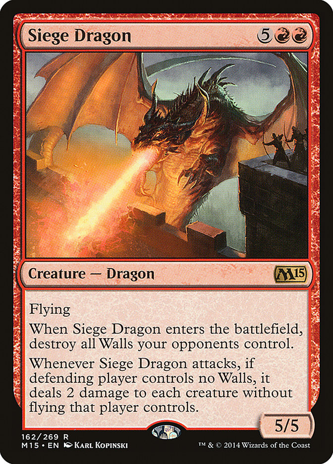 Siege Dragon [Magic 2015] | Good Games North