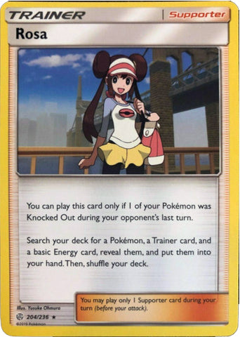 Rosa (204/236) (Build & Battle Box Exclusive) [Sun & Moon: Cosmic Eclipse] | Good Games North