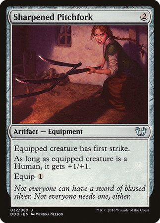 Sharpened Pitchfork [Duel Decks: Blessed vs. Cursed] | Good Games North