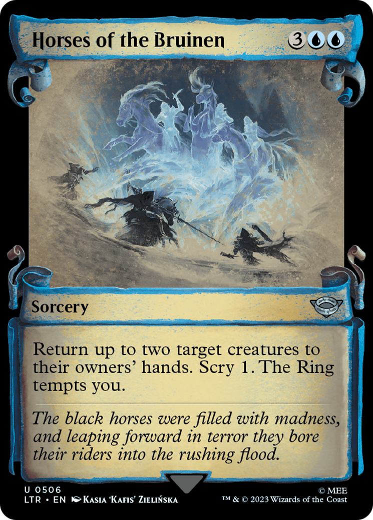Horses of the Bruinen [The Lord of the Rings: Tales of Middle-Earth Showcase Scrolls] | Good Games North