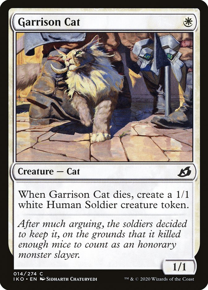 Garrison Cat [Ikoria: Lair of Behemoths] | Good Games North