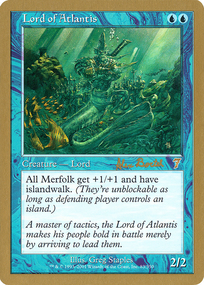 Lord of Atlantis (Alex Borteh) [World Championship Decks 2001] | Good Games North