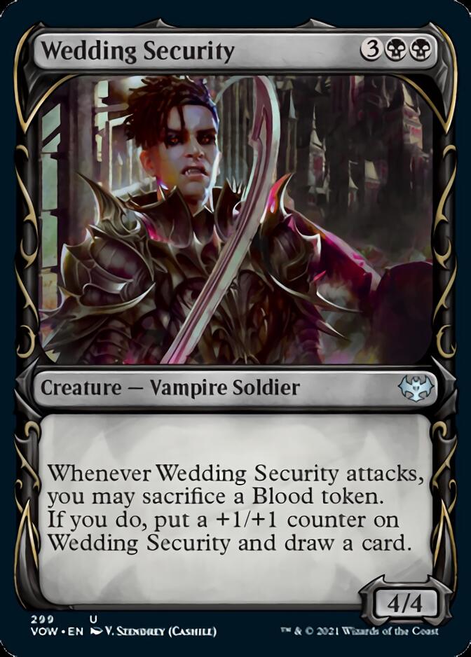 Wedding Security (Showcase Fang Frame) [Innistrad: Crimson Vow] | Good Games North