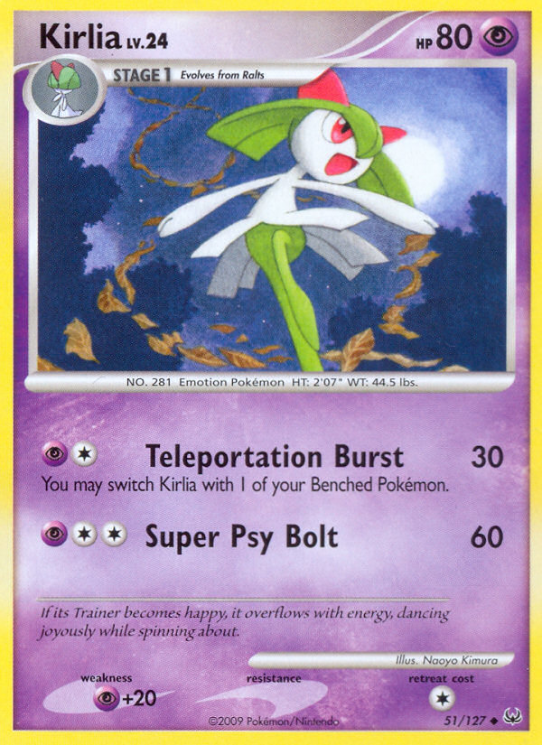 Kirlia (51/127) [Platinum: Base Set] | Good Games North