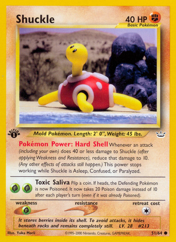 Shuckle (51/64) [Neo Revelation 1st Edition] | Good Games North