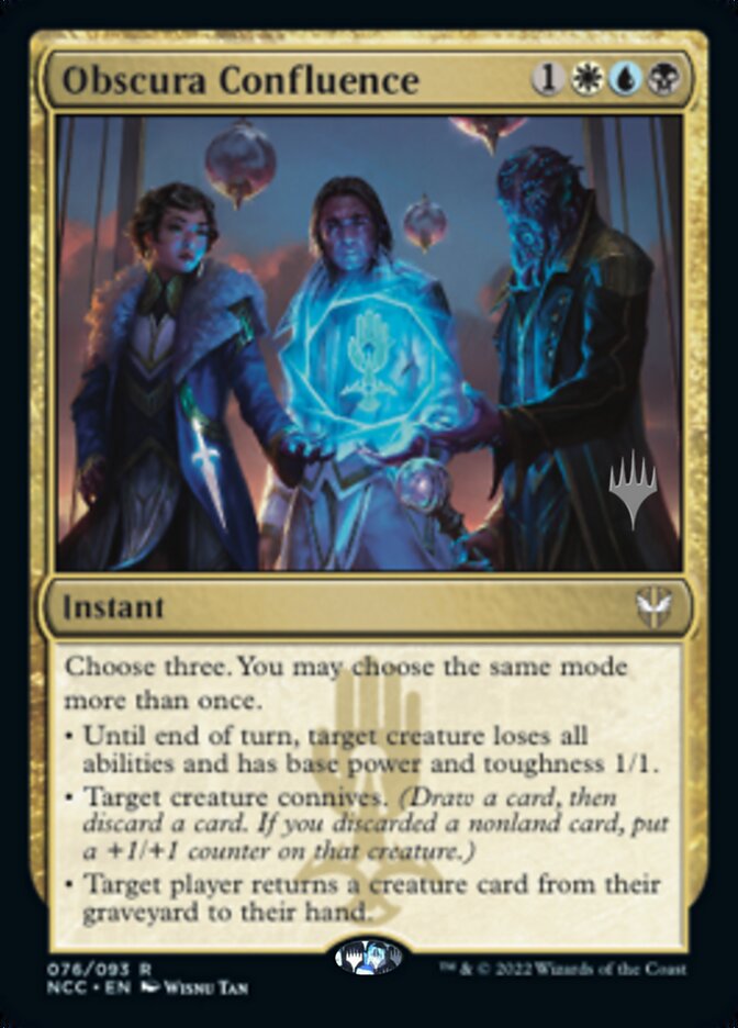 Obscura Confluence (Promo Pack) [Streets of New Capenna Commander Promos] | Good Games North
