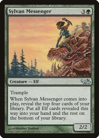 Sylvan Messenger [Duel Decks: Elves vs. Goblins] | Good Games North