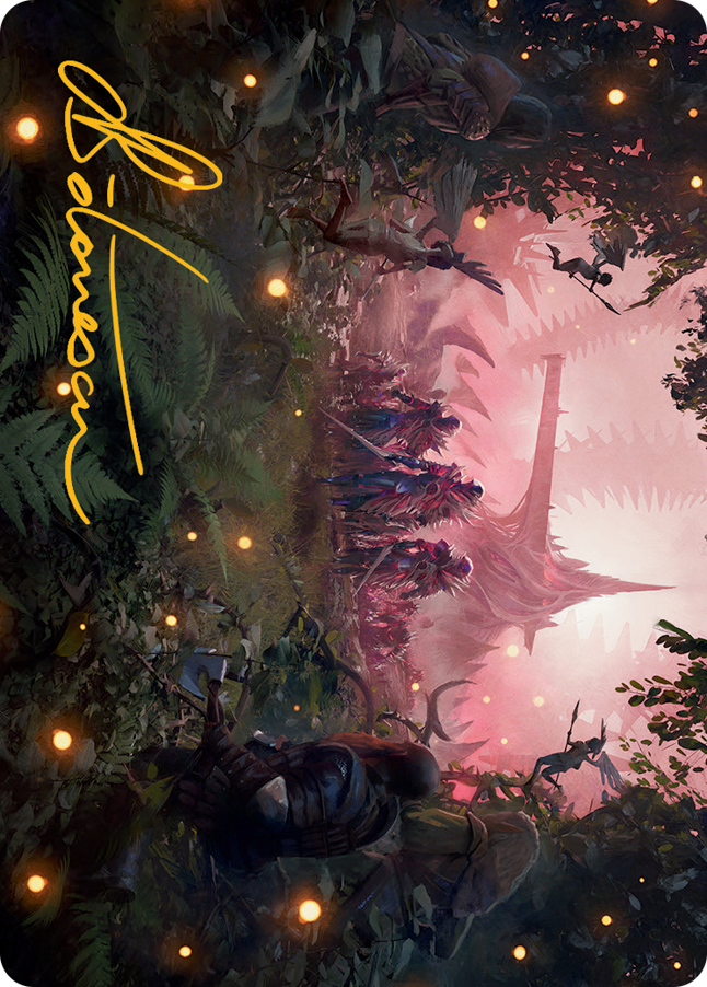 Invasion of Eldraine Art Card (Gold-Stamped Signature) [March of the Machine Art Series] | Good Games North