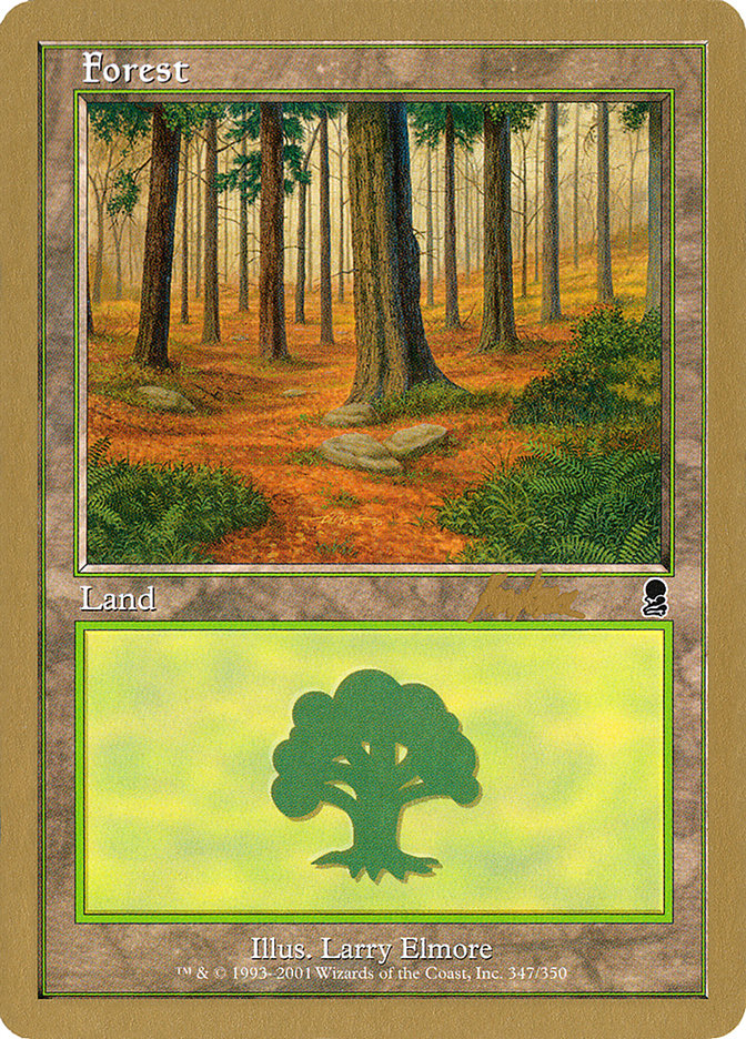 Forest (bk347) (Brian Kibler) [World Championship Decks 2002] | Good Games North