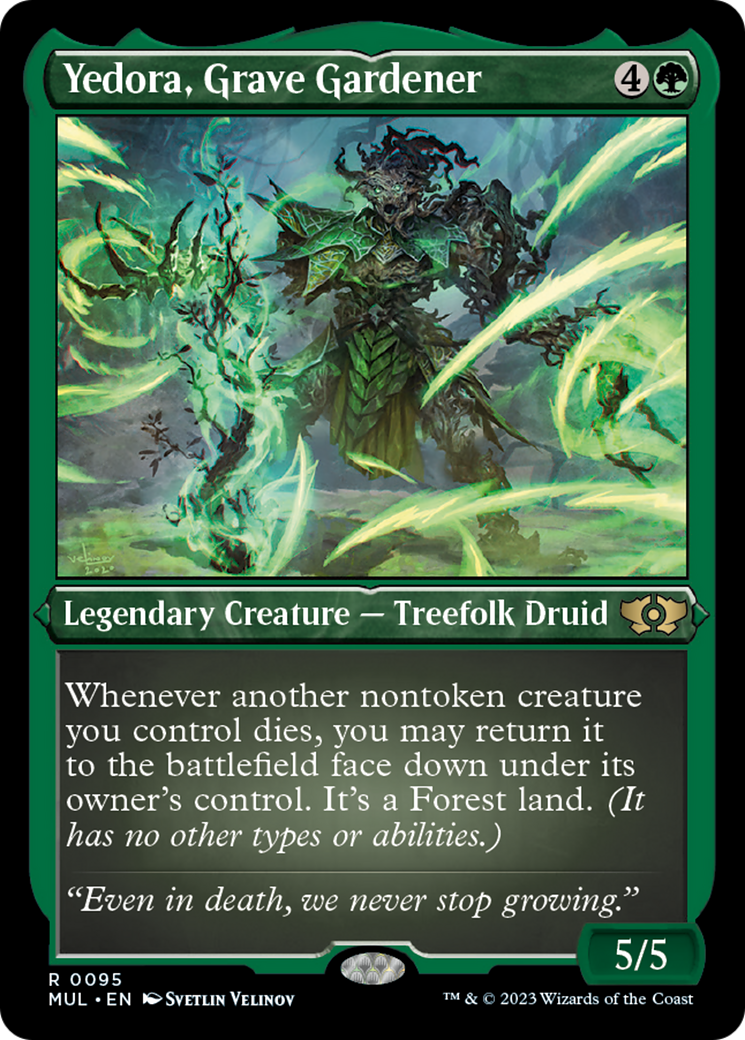 Yedora, Grave Gardener (Foil Etched) [Multiverse Legends] | Good Games North