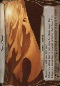 Sea of Sand (Planechase) [Planechase Planes] | Good Games North