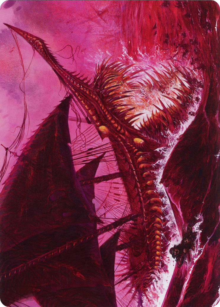 Marauding Dreadship Art Card [March of the Machine Art Series] | Good Games North