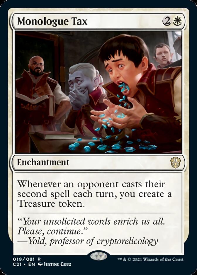 Monologue Tax [Commander 2021] | Good Games North