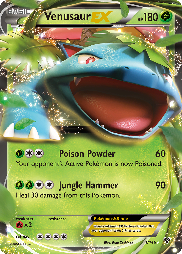 Venusaur EX (1/146) [XY: Base Set] | Good Games North