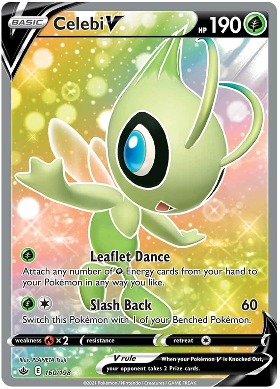 Celebi V (160/198) [Sword & Shield: Chilling Reign] | Good Games North