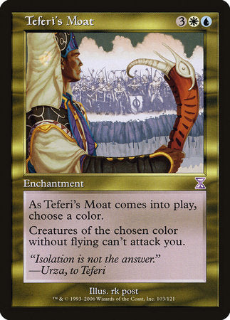 Teferi's Moat [Time Spiral Timeshifted] | Good Games North
