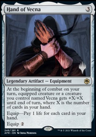 Hand of Vecna (Promo Pack) [Dungeons & Dragons: Adventures in the Forgotten Realms Promos] | Good Games North