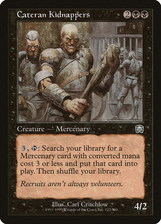 Cateran Kidnappers [Mercadian Masques] | Good Games North