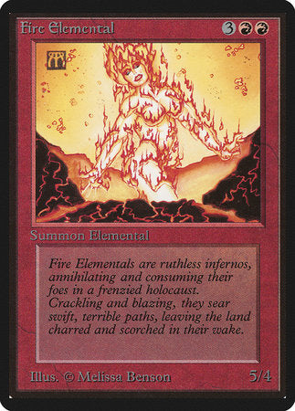 Fire Elemental [Limited Edition Beta] | Good Games North