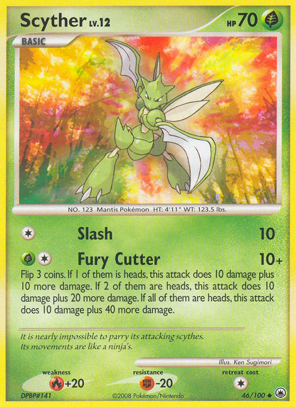 Scyther (46/100) [Diamond & Pearl: Majestic Dawn] | Good Games North