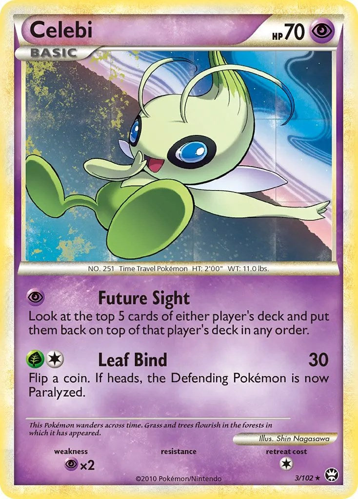 Celebi (3/102) (Movie Exclusive) [HeartGold & SoulSilver: Triumphant] | Good Games North