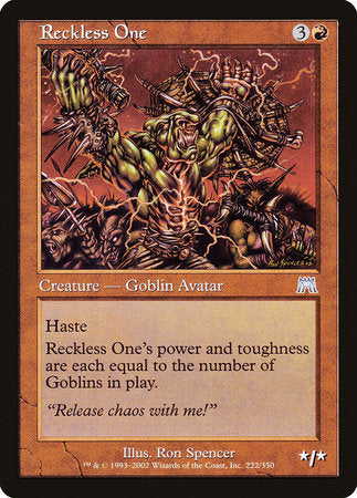 Reckless One [Onslaught] | Good Games North