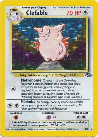Clefable (1/64) [Jungle Unlimited] | Good Games North