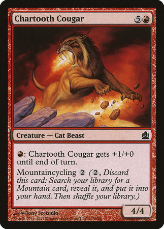 Chartooth Cougar [Commander 2011] | Good Games North