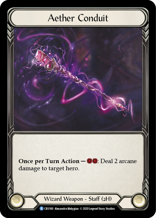 Aether Conduit [CRU160] 1st Edition Normal | Good Games North