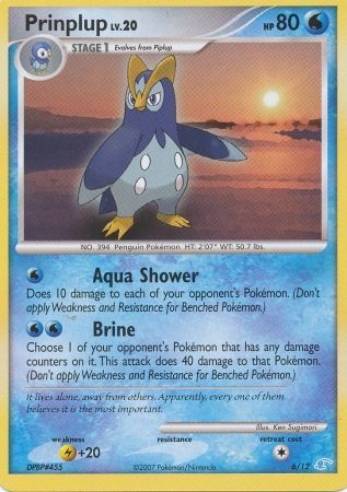 Prinplup (6/12) [Diamond & Pearl: Trainer Kit - Manaphy] | Good Games North