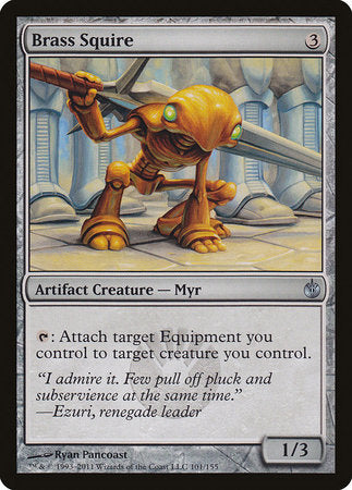 Brass Squire [Mirrodin Besieged] | Good Games North