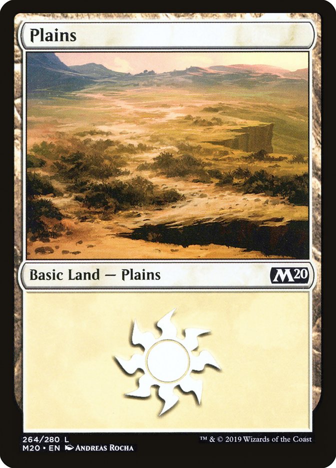 Plains (#264) [Core Set 2020] | Good Games North