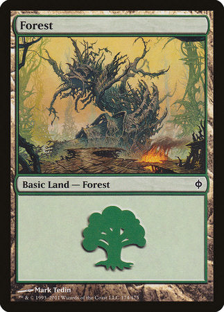 Forest (174) [New Phyrexia] | Good Games North