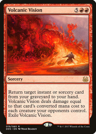 Volcanic Vision [Duel Decks: Mind vs. Might] | Good Games North