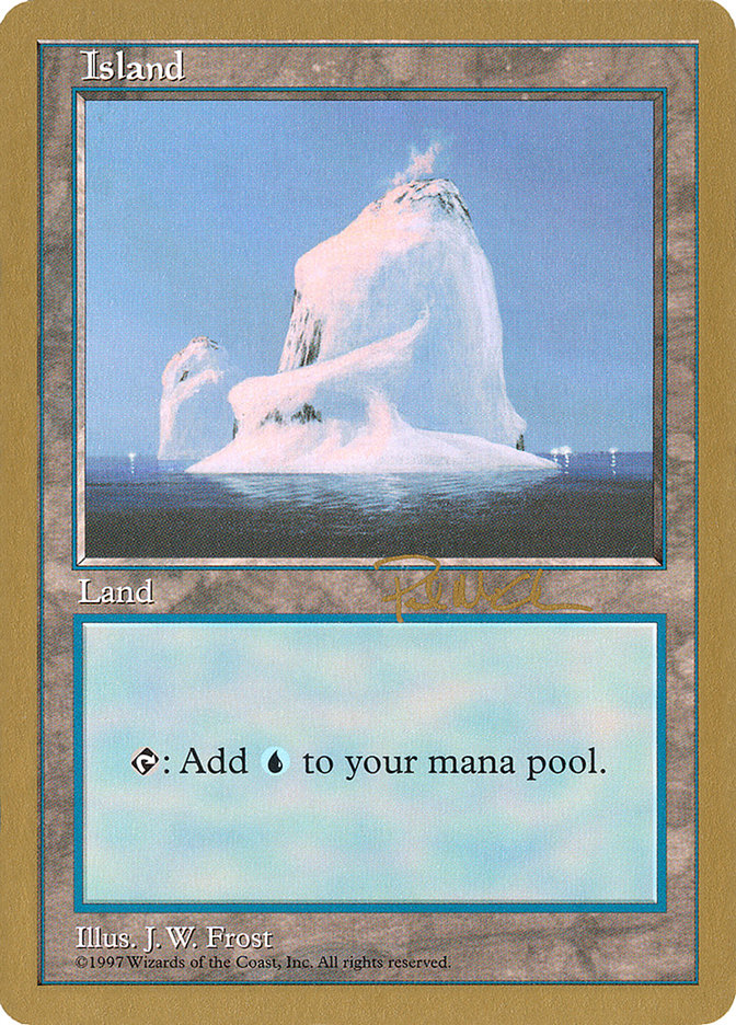Island (pm437) (Paul McCabe) [World Championship Decks 1997] | Good Games North