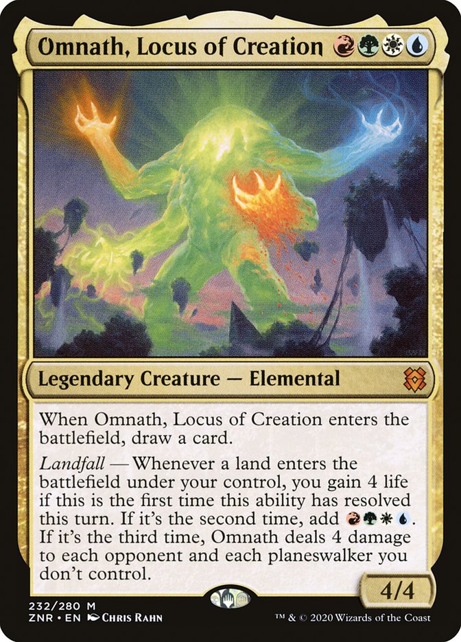 Omnath, Locus of Creation [Zendikar Rising] | Good Games North