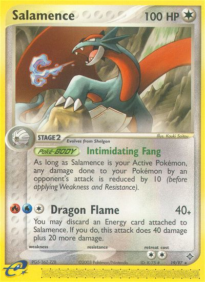 Salamence (19/97) [EX: Dragon] | Good Games North