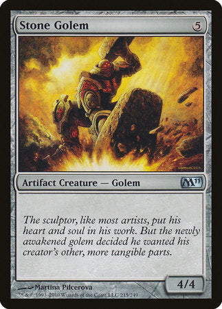 Stone Golem [Magic 2011] | Good Games North
