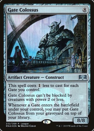 Gate Colossus [Ravnica Allegiance Promos] | Good Games North