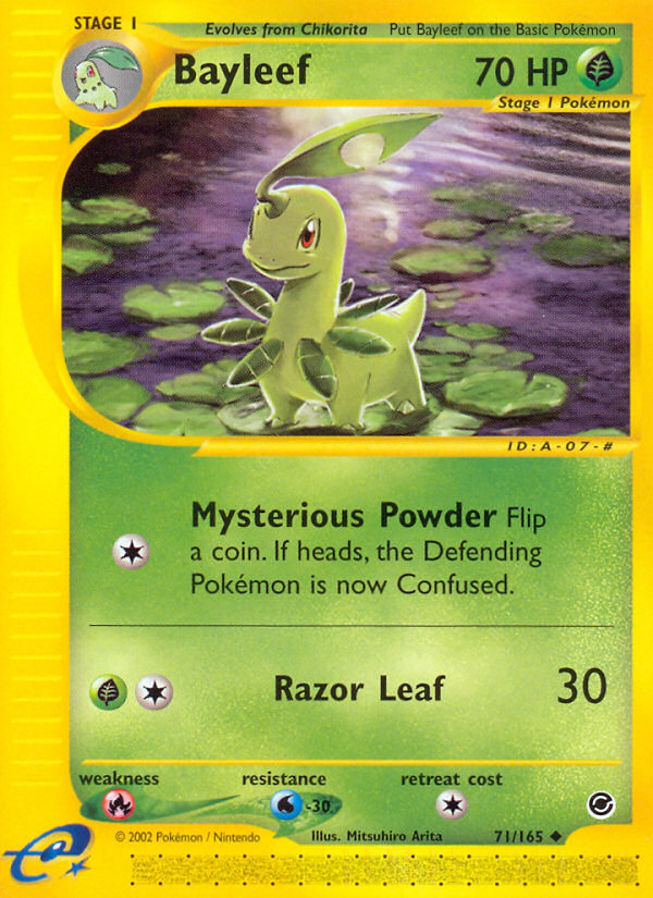 Bayleef (71/165) [Expedition: Base Set] | Good Games North