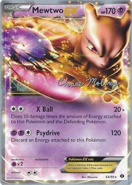 Mewtwo EX (54/99) (Eeltwo - Chase Moloney) [World Championships 2012] | Good Games North